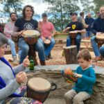 Drumming circle