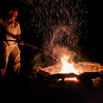 firepit at The GAIA Sanctuary